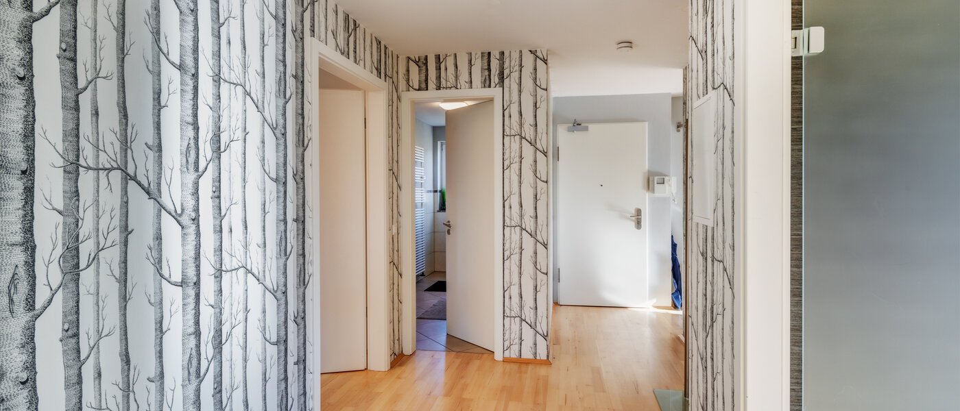 roof terrace apartment München Neuhausen 04 hall 13988