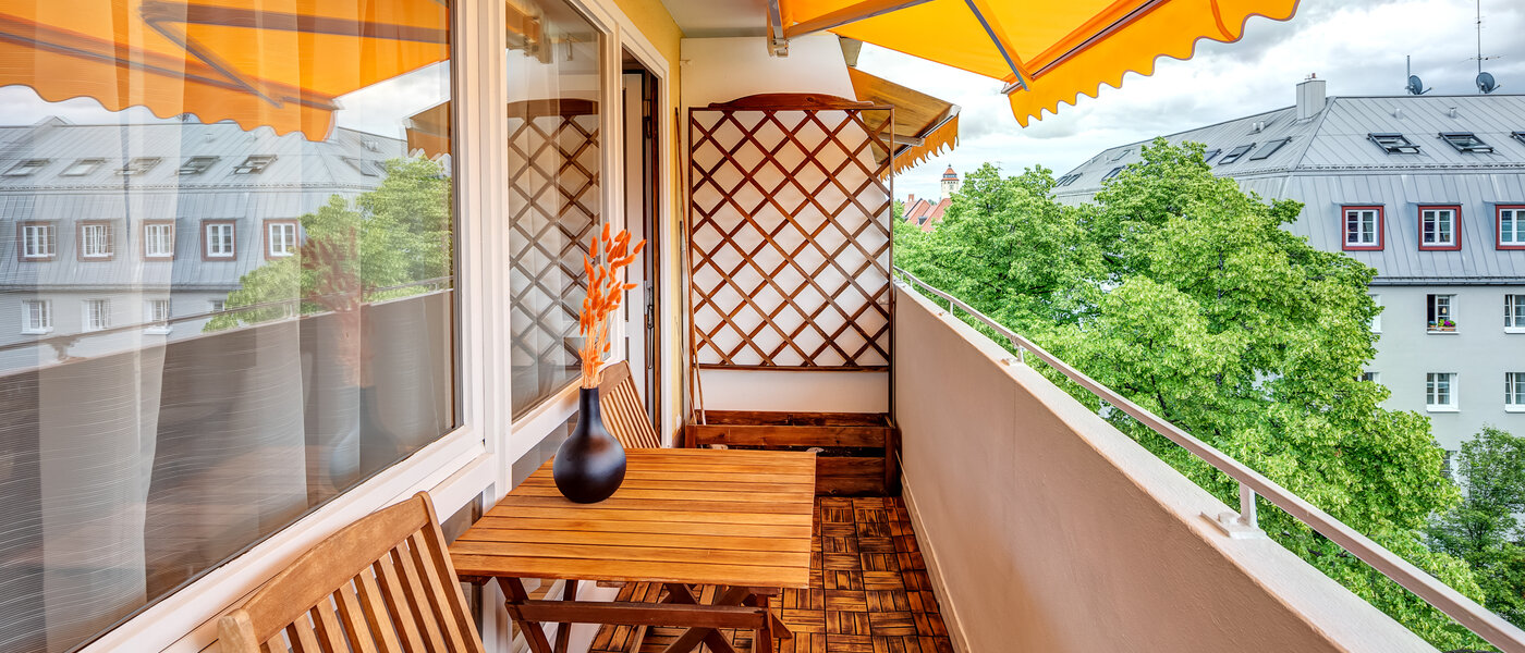 apartment München Schwabing-West (rund um den Bonner Platz) 01 loggia 13991