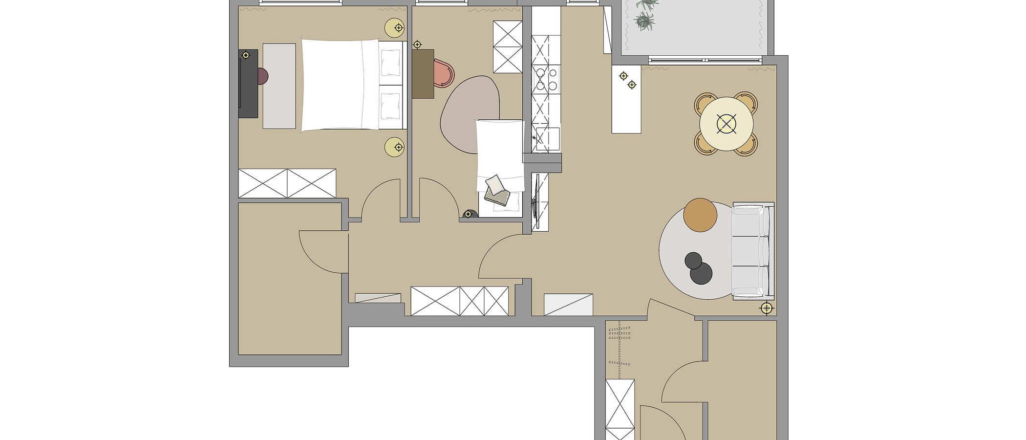 apartment München Neuhausen 01 floor plan 13994