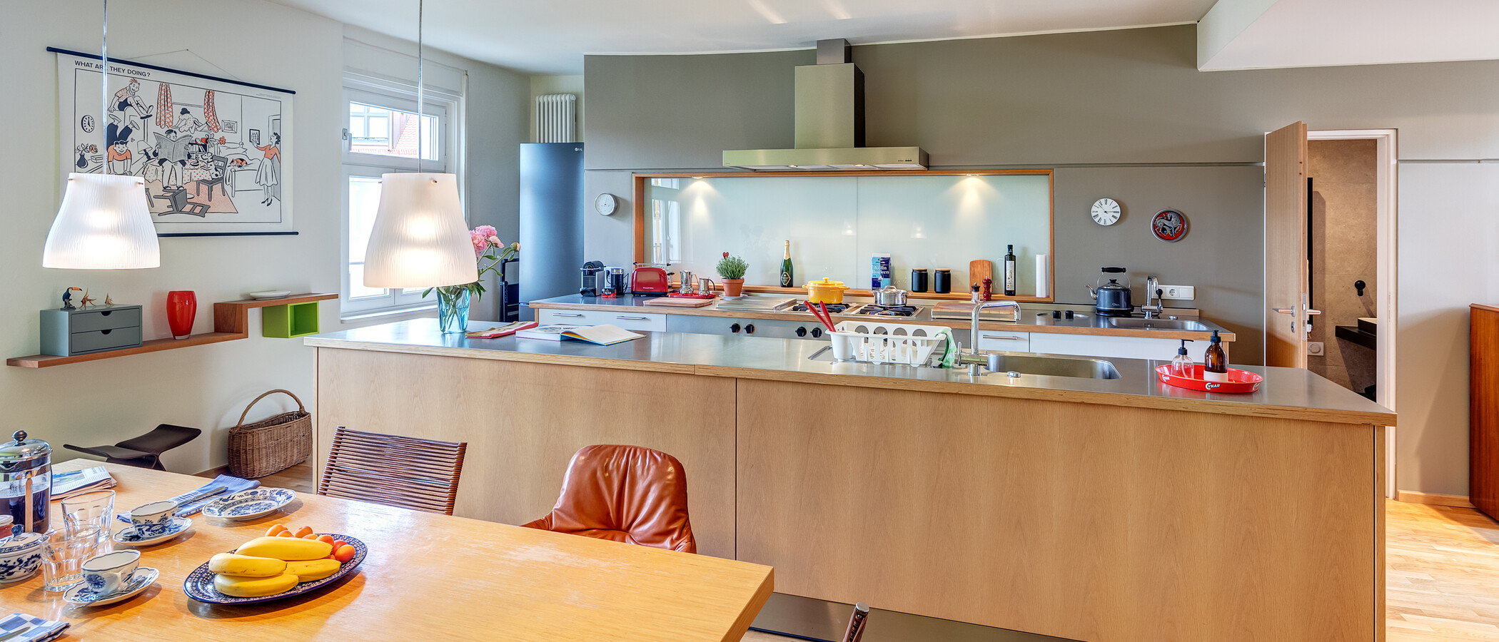maisonette-gallery apartment München Glockenbachviertel 02 kitchen 13995