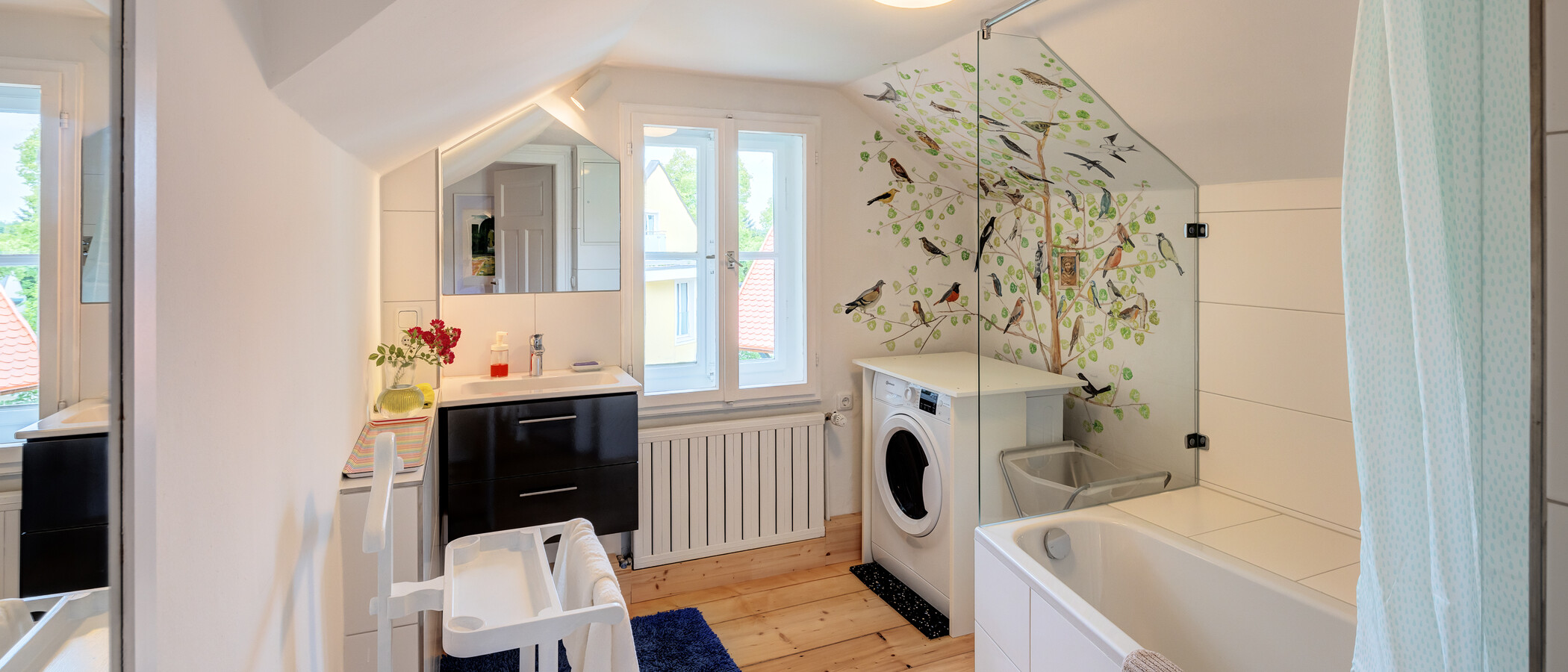 attic apartment München Pasing 01 bathroom 14002