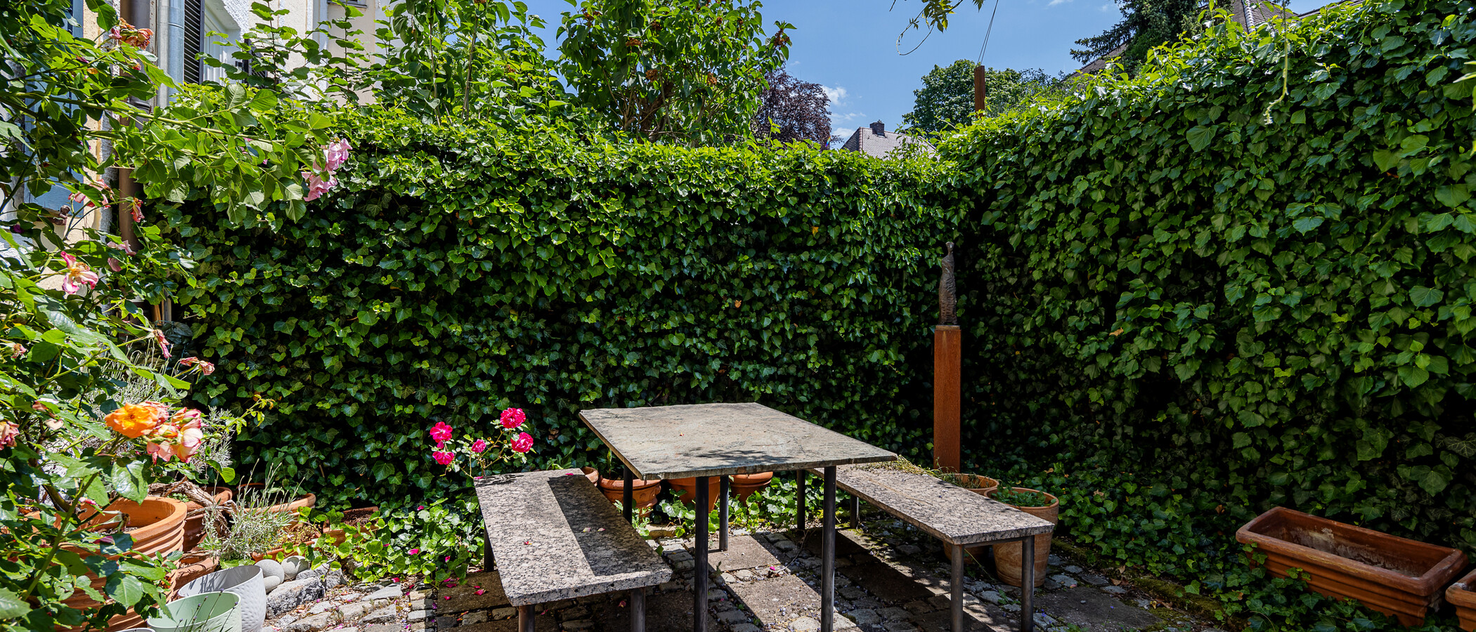 attic apartment München Pasing 04 communal garden 14002