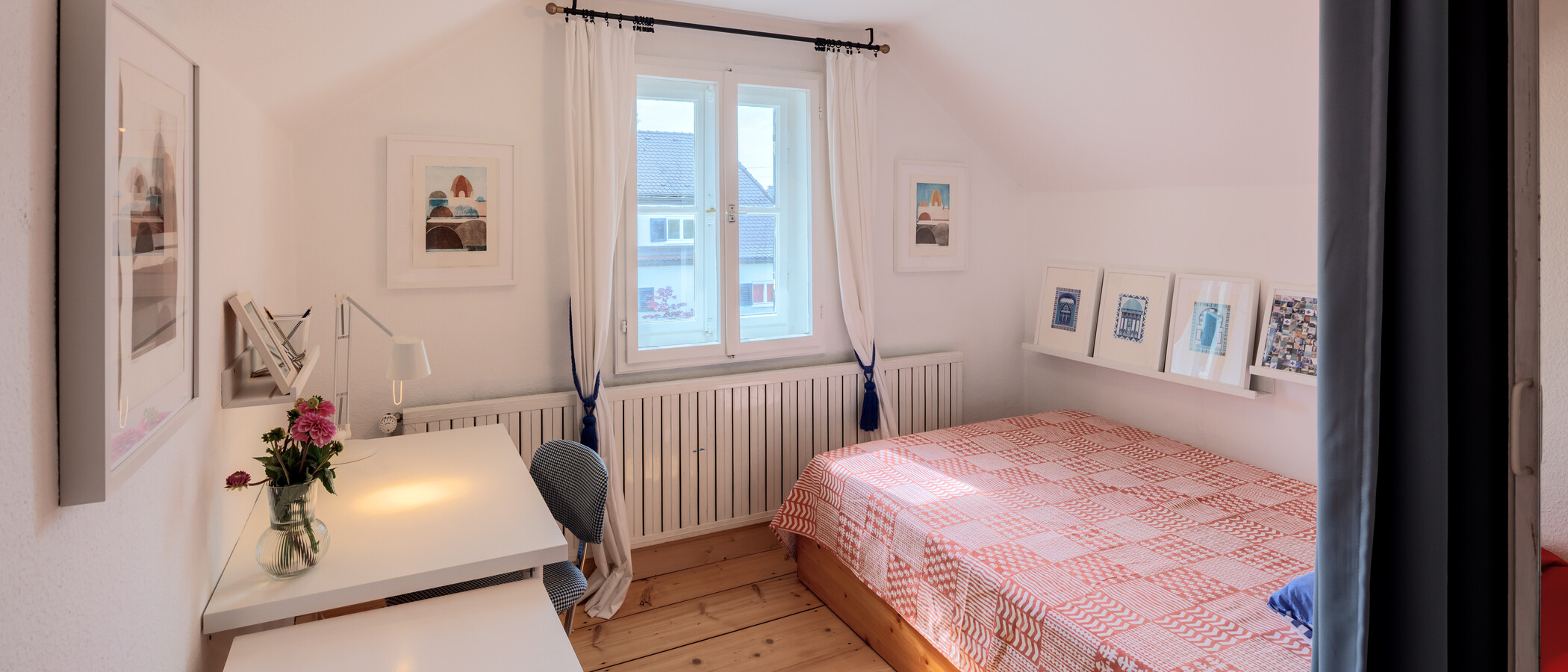 attic apartment München Pasing 01 sleeping area 14002