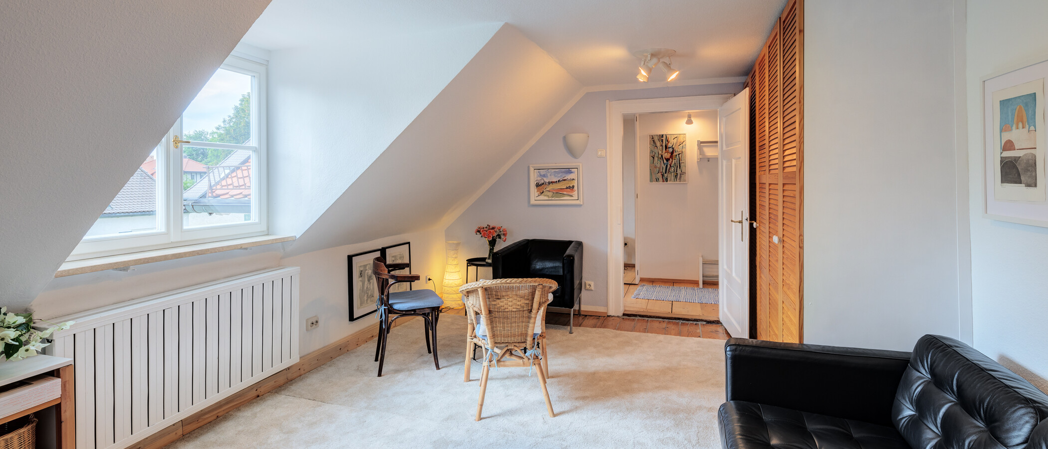 attic apartment München Pasing 03 living area 14002