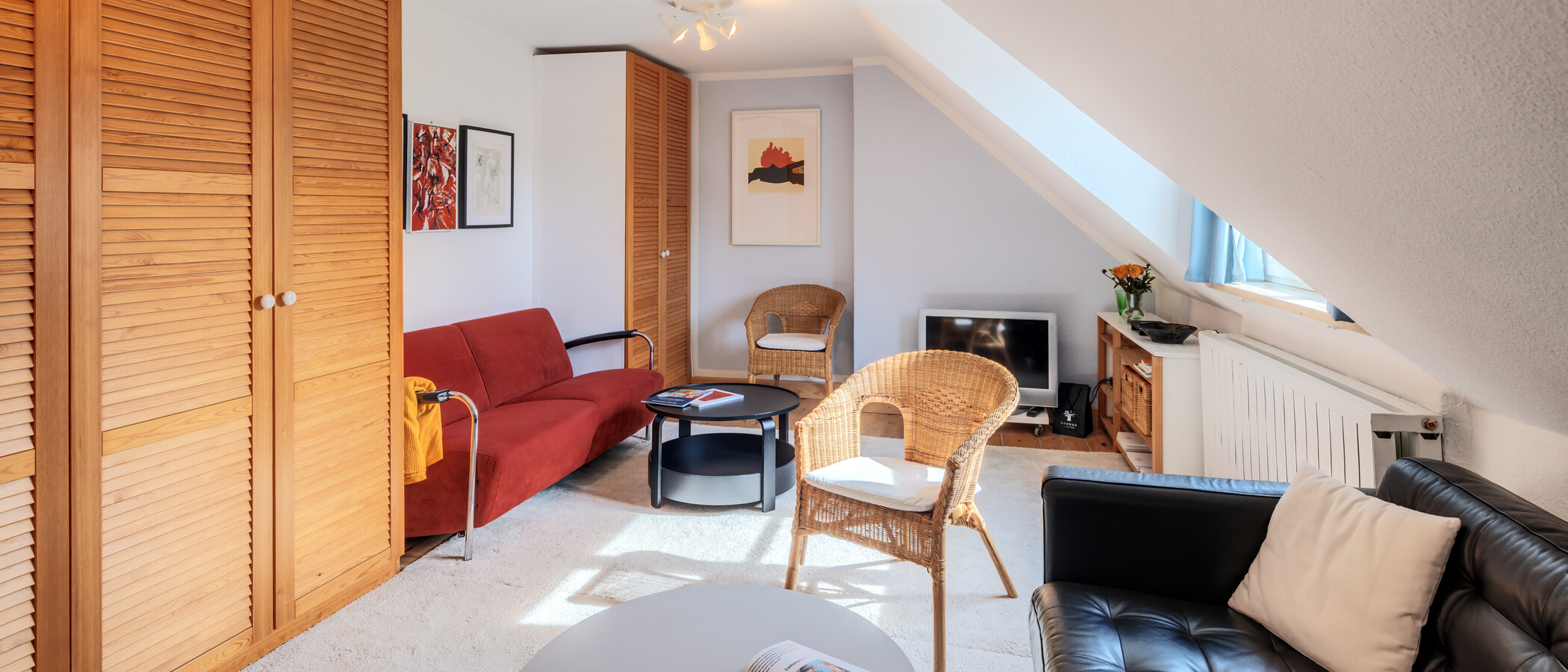 attic apartment München Pasing 04 living area 14002