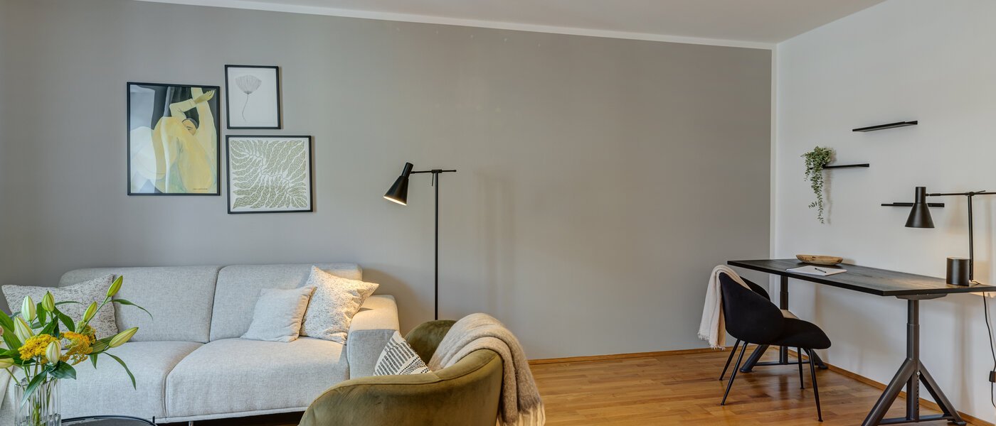 apartment München Lehel 03 living room 14023