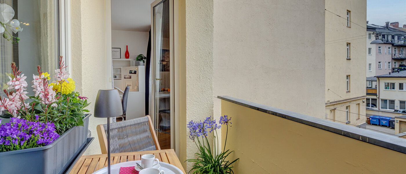 apartment München Lehel 02 balcony 14040