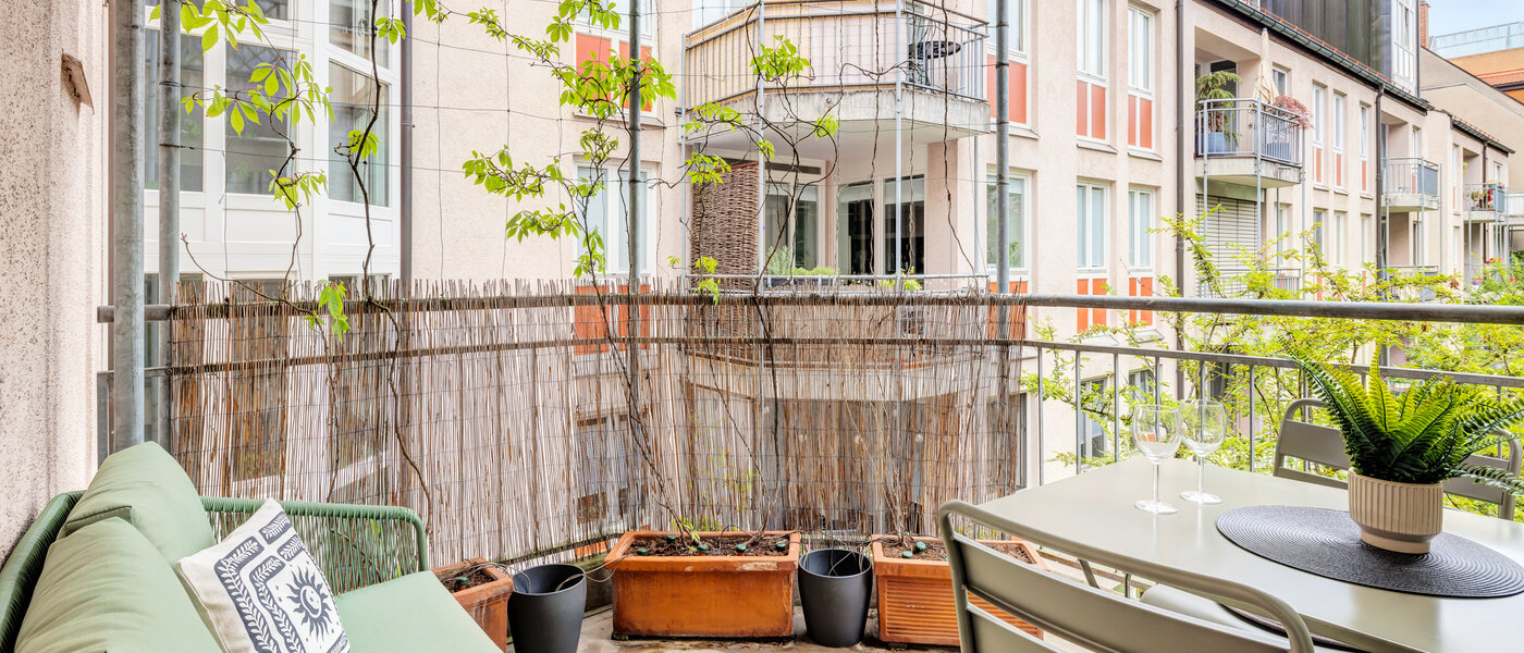 apartment München Lehel 04 balcony 14051