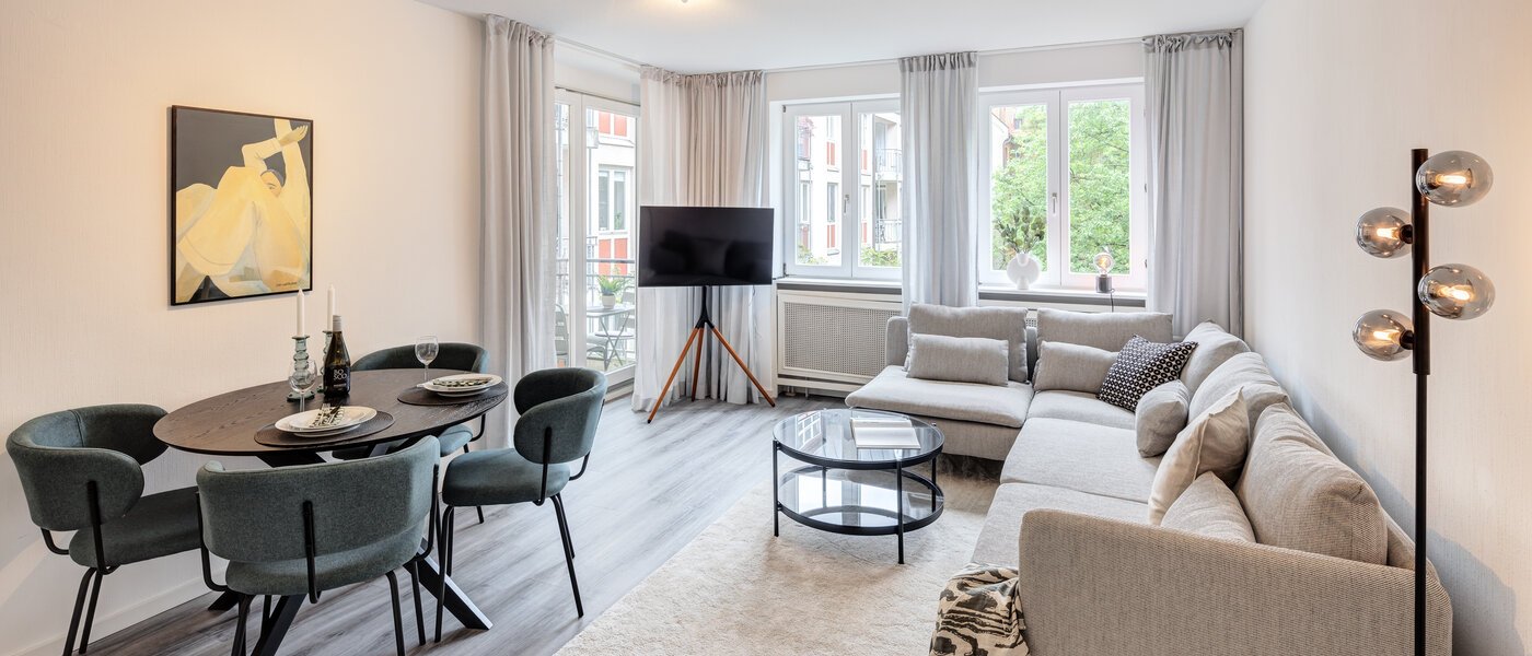 apartment München Lehel 05 living area 14051