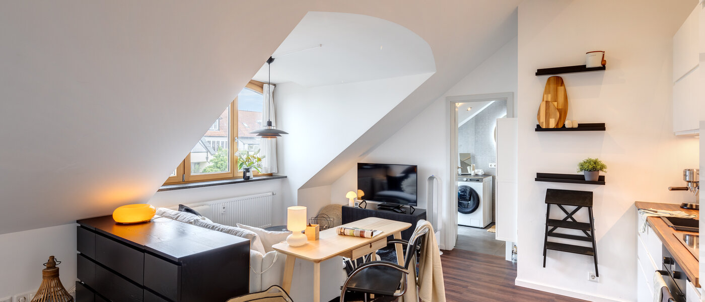 attic apartment München Sendling 05 living area 14059