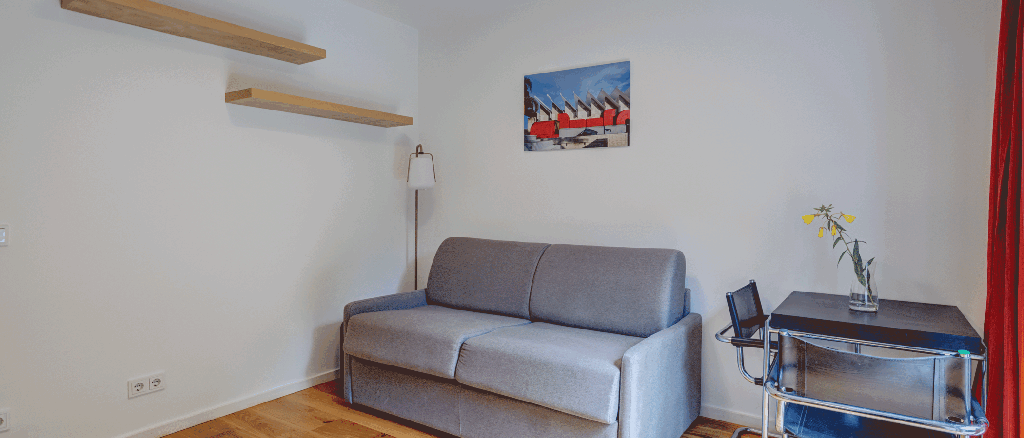 studio München Schwabing 01 sleeping area 14061