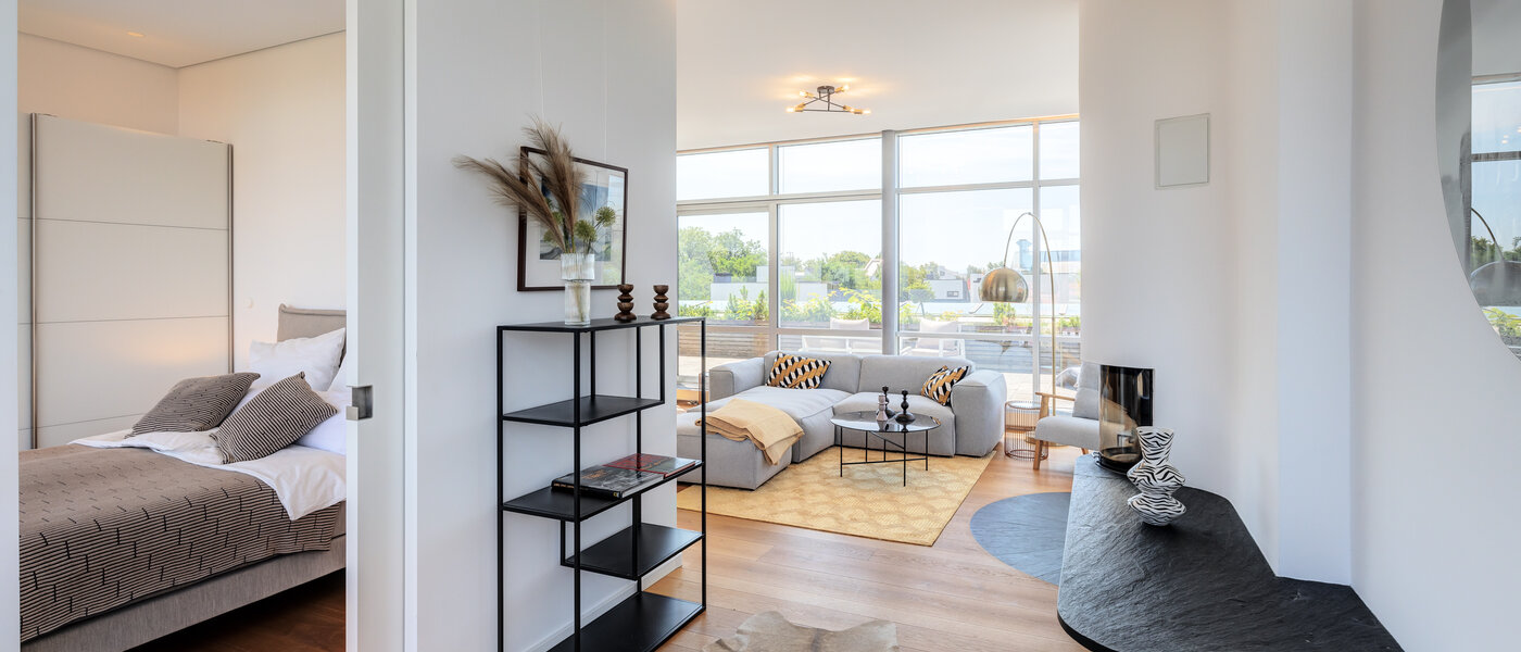 penthouse München Obersendling 05 living area 14084