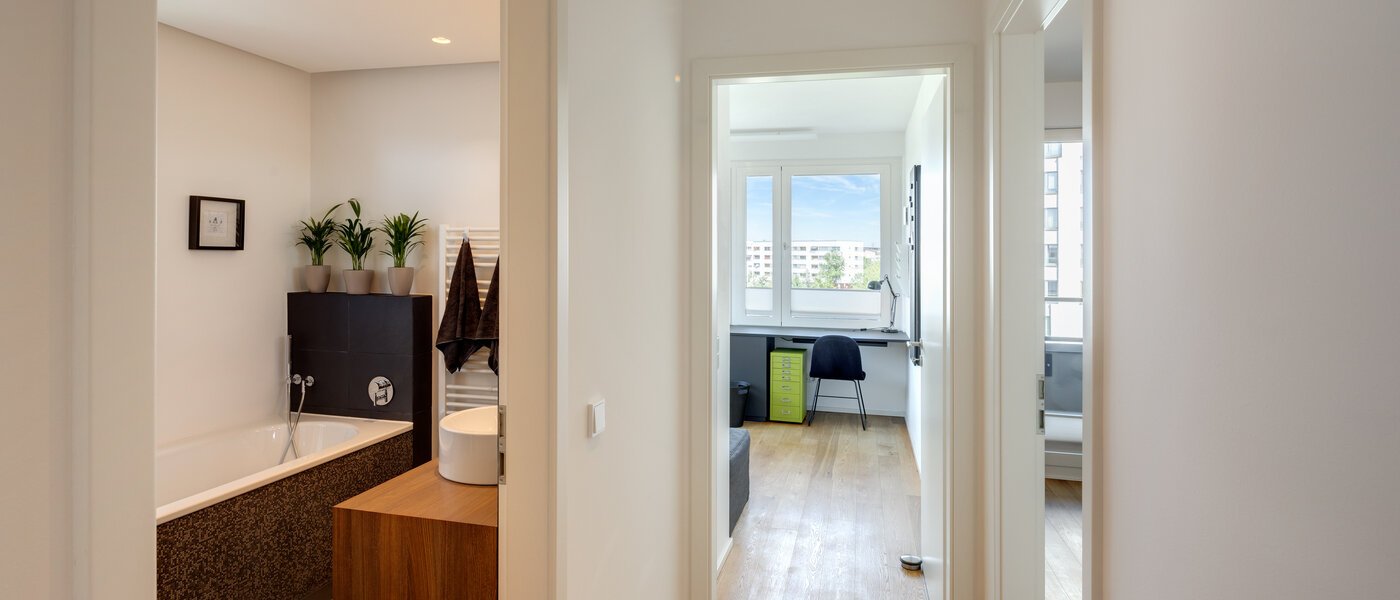 apartment München Obersendling 02 hall 14091