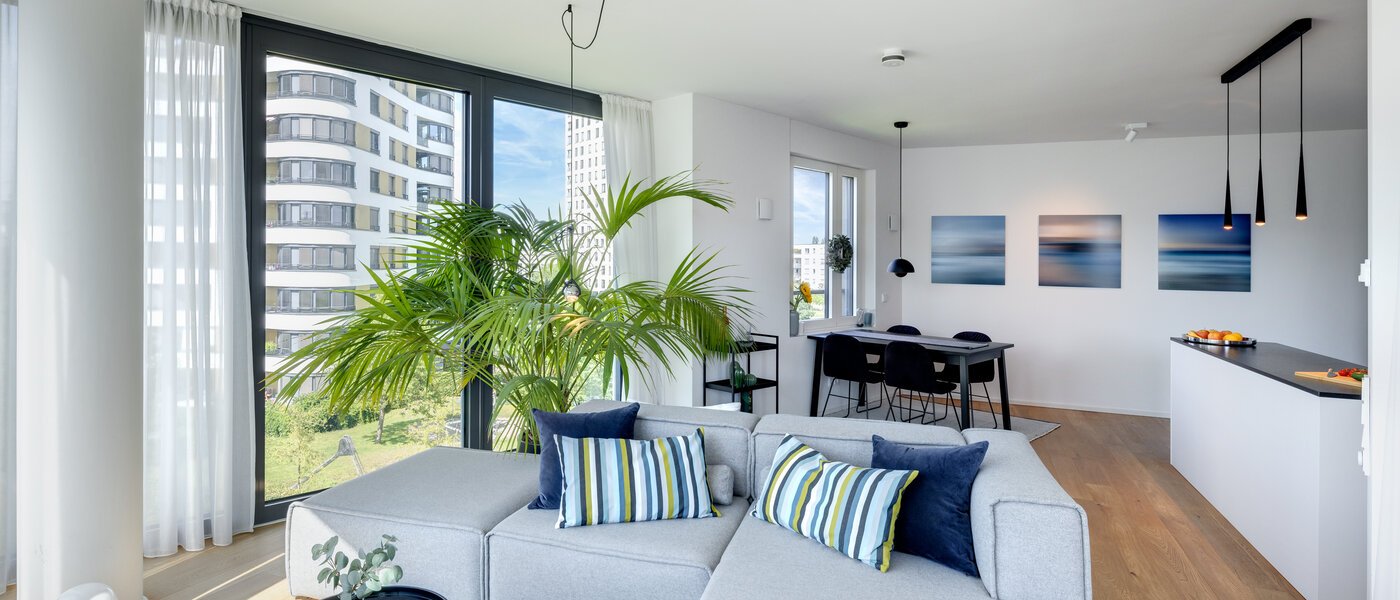 apartment München Obersendling 03 living area 14091