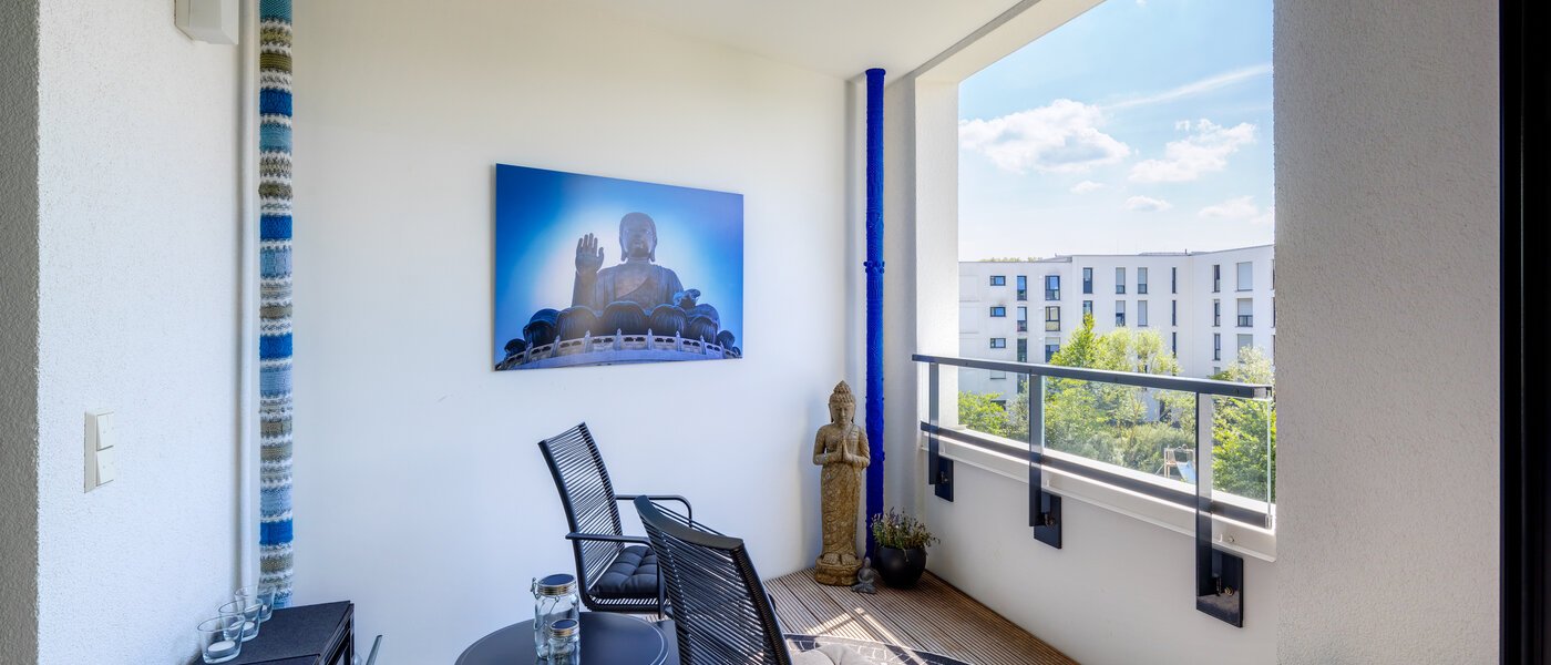 apartment München Obersendling 01 1. loggia 14091