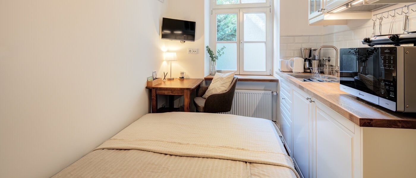 studio München Neuhausen 02 sleeping area 14110