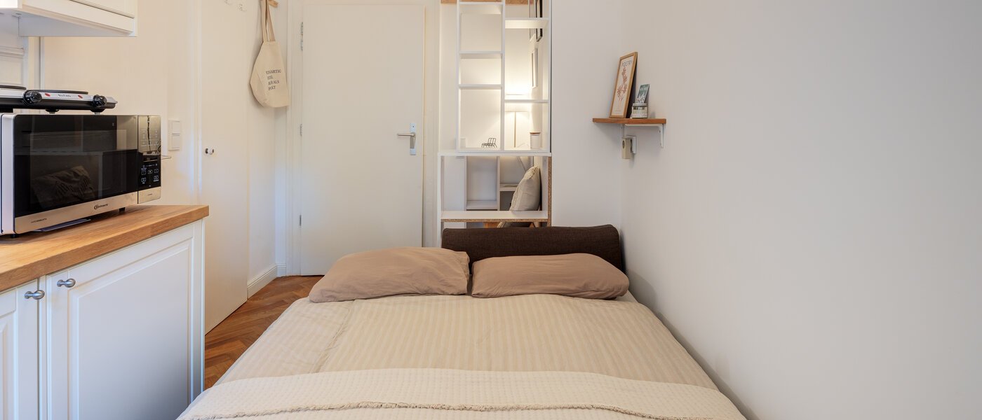 studio München Neuhausen 03 sleeping area 14110