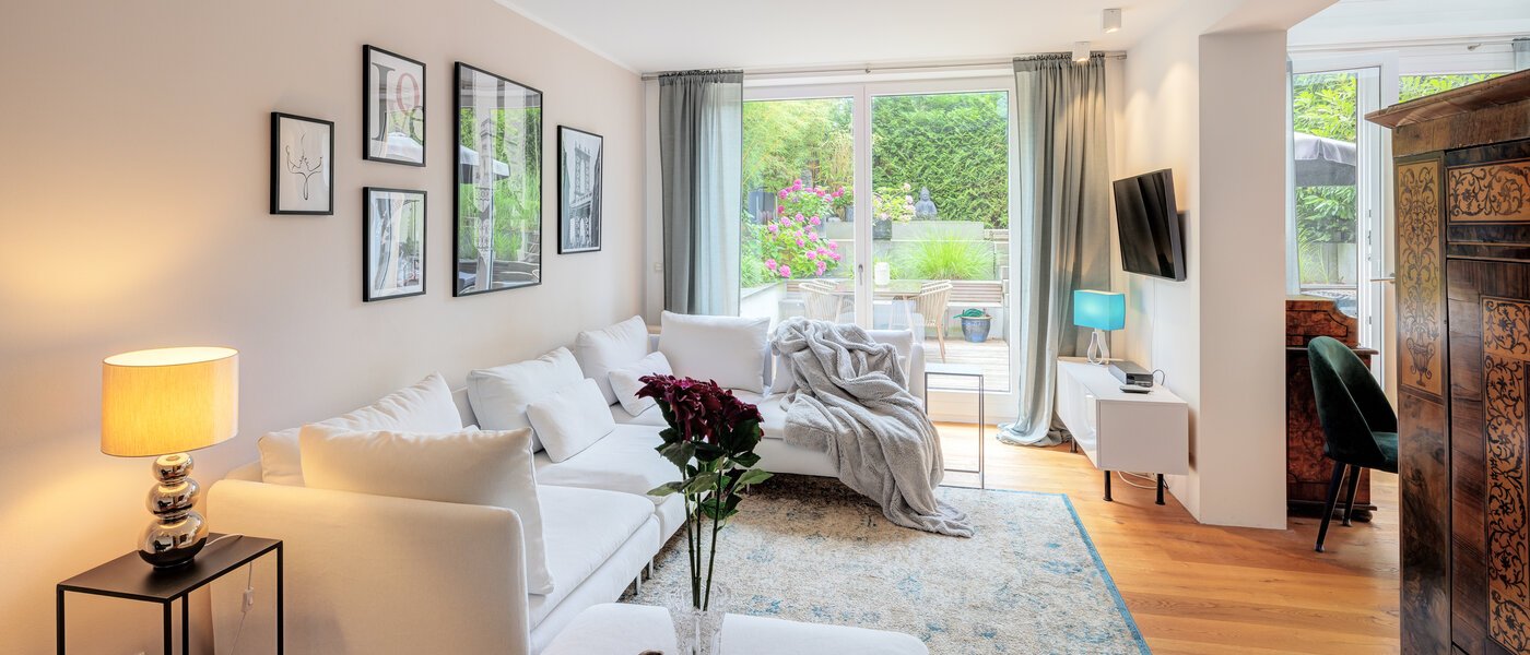 maisonette München Solln 01 living area 14111