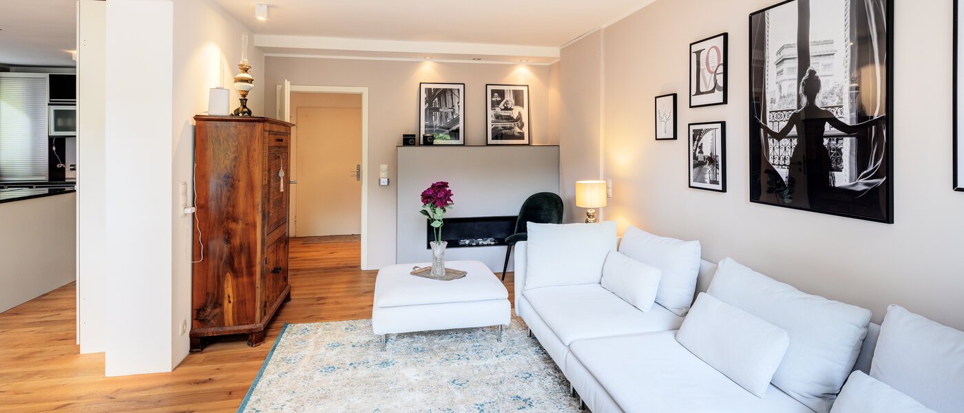 maisonette München Solln 02 living area 14111