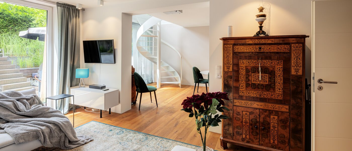 maisonette München Solln 03 living area 14111