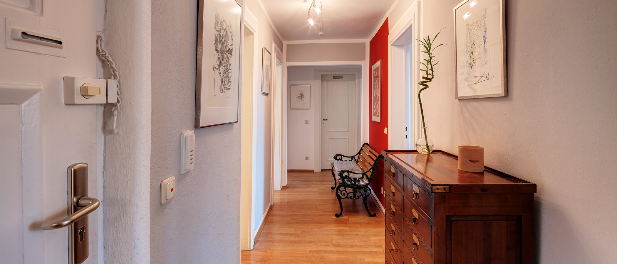 attic apartment München Neuhausen 02 hall 14119