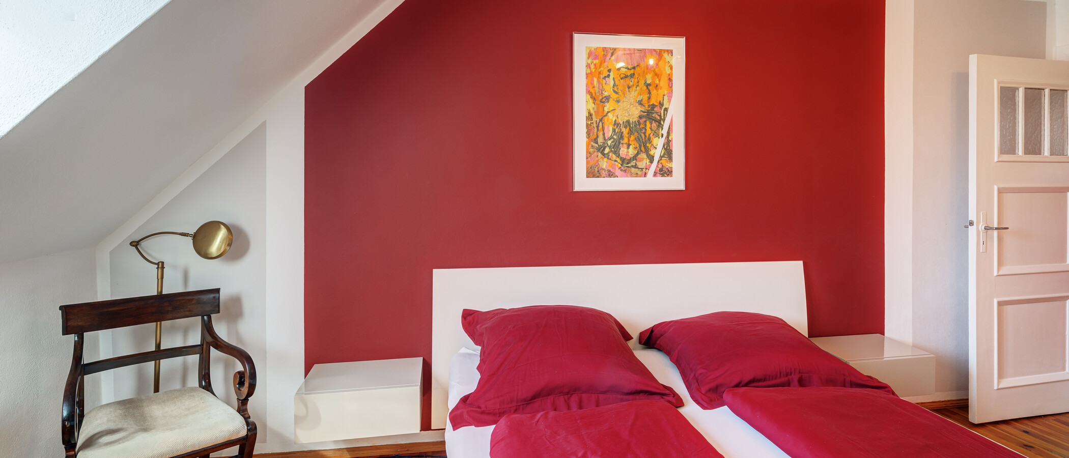 attic apartment München Neuhausen 02 bedroom 14119