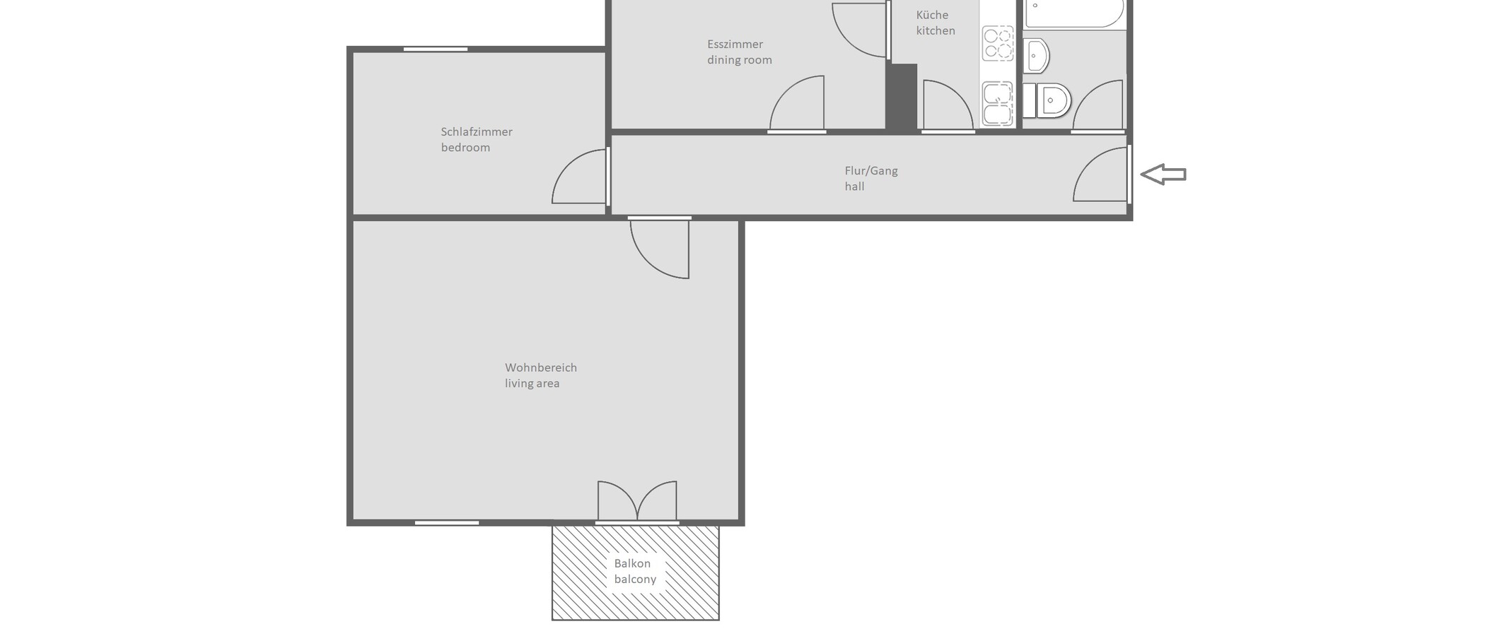 apartment München Haidhausen 01 floor plan 14128