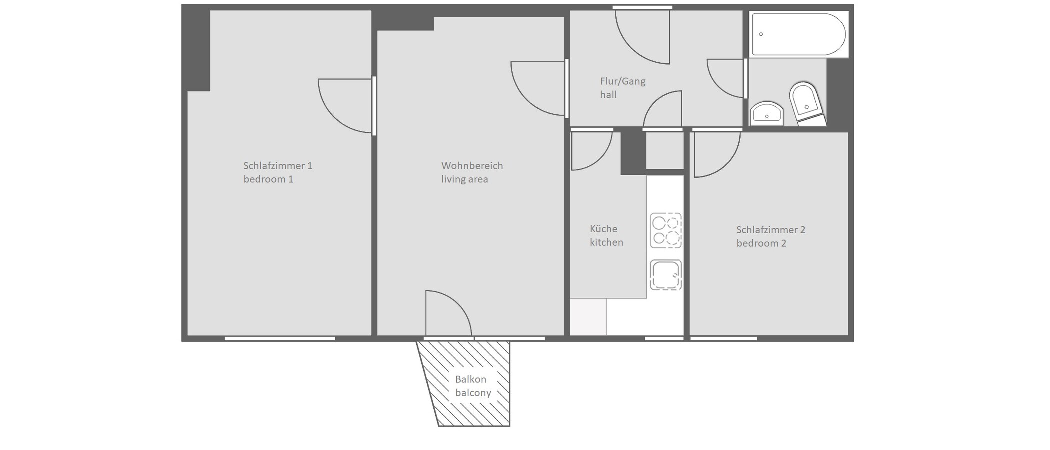apartment München Schwabing-West 01 floor plan 14136