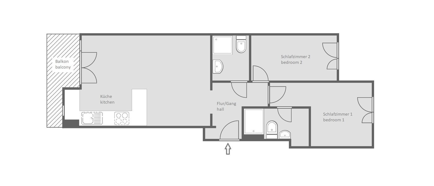 apartment München Untersendling 01 floor plan 14149