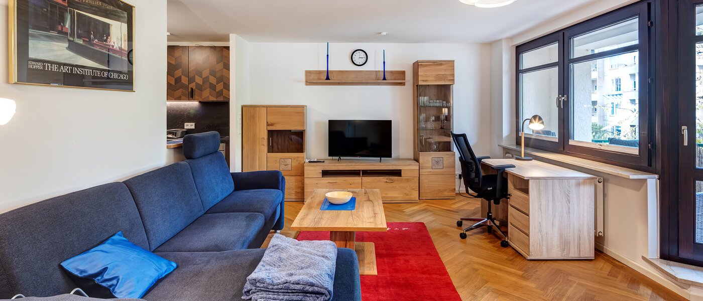 apartment München Maxvorstadt - Rund um den Josephplatz 02 living area 14151