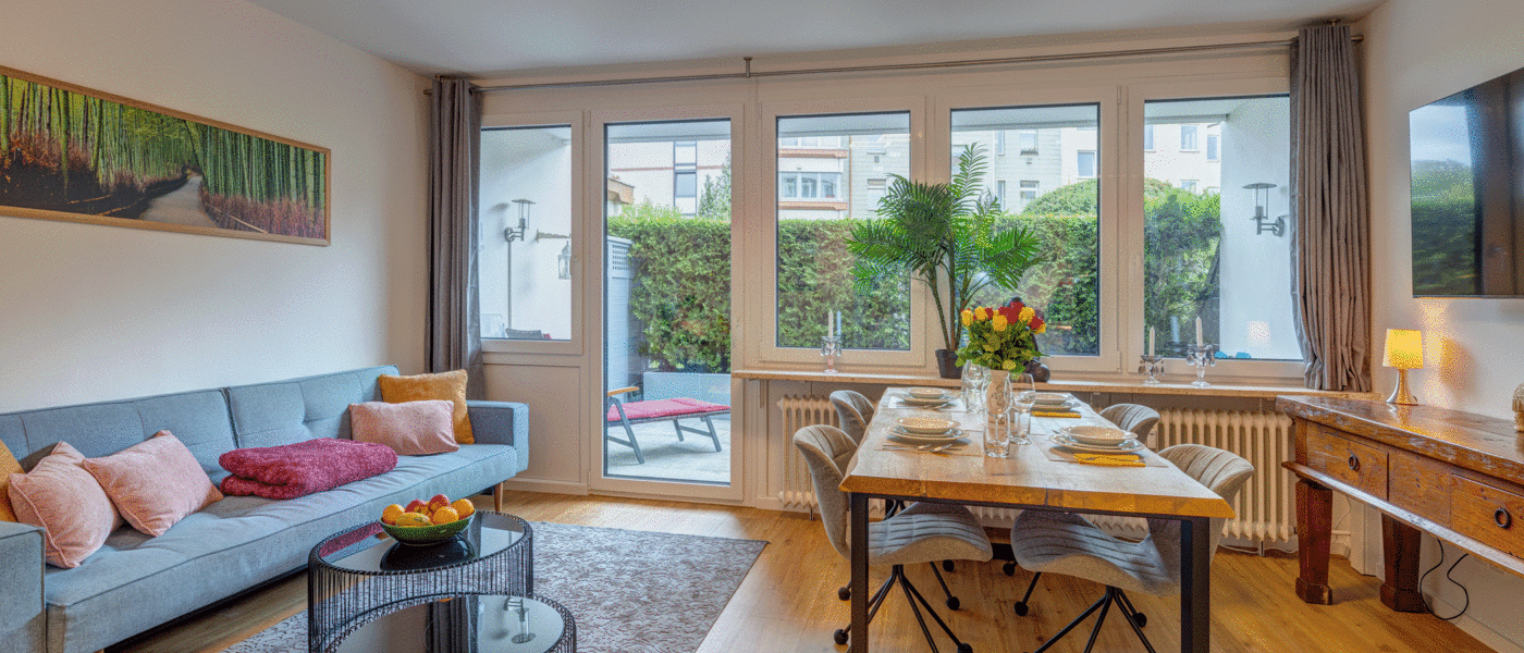 apartment München Mittersendling 03 living area 14157