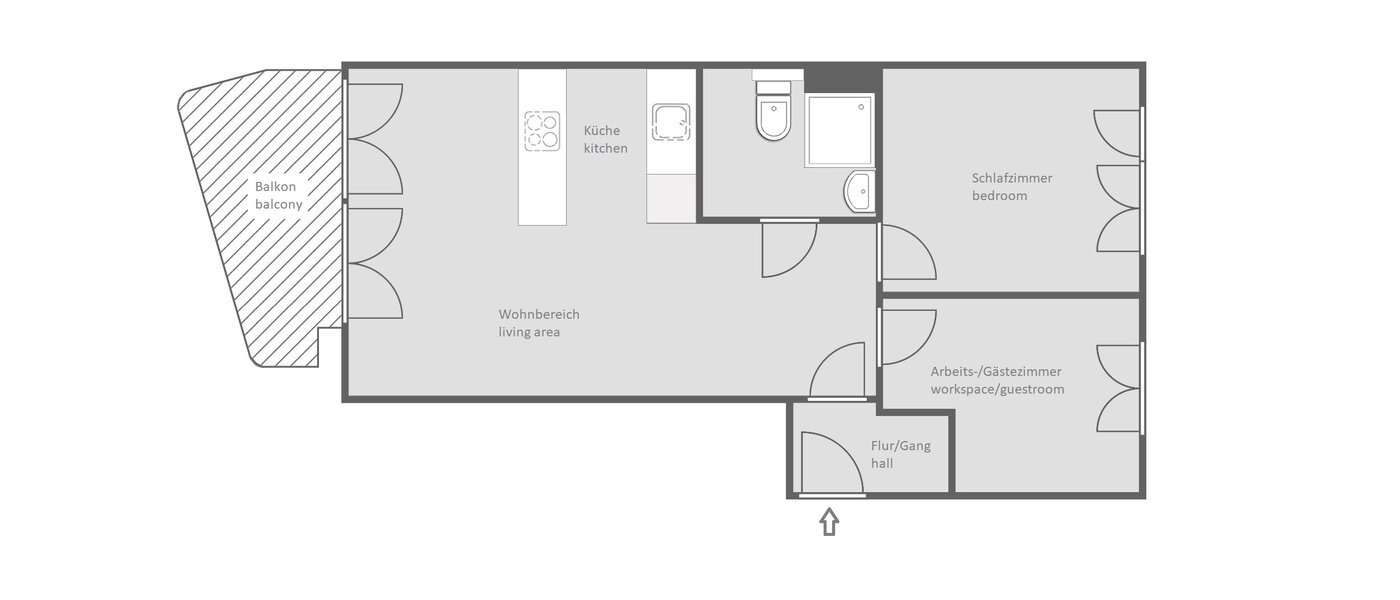 apartment München Neuperlach 01 floor plan 14160