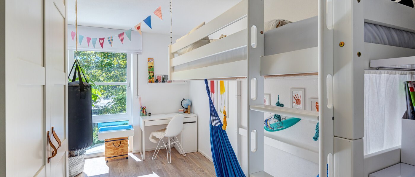 semi-detached house Ottobrunn 01 children's room 14180