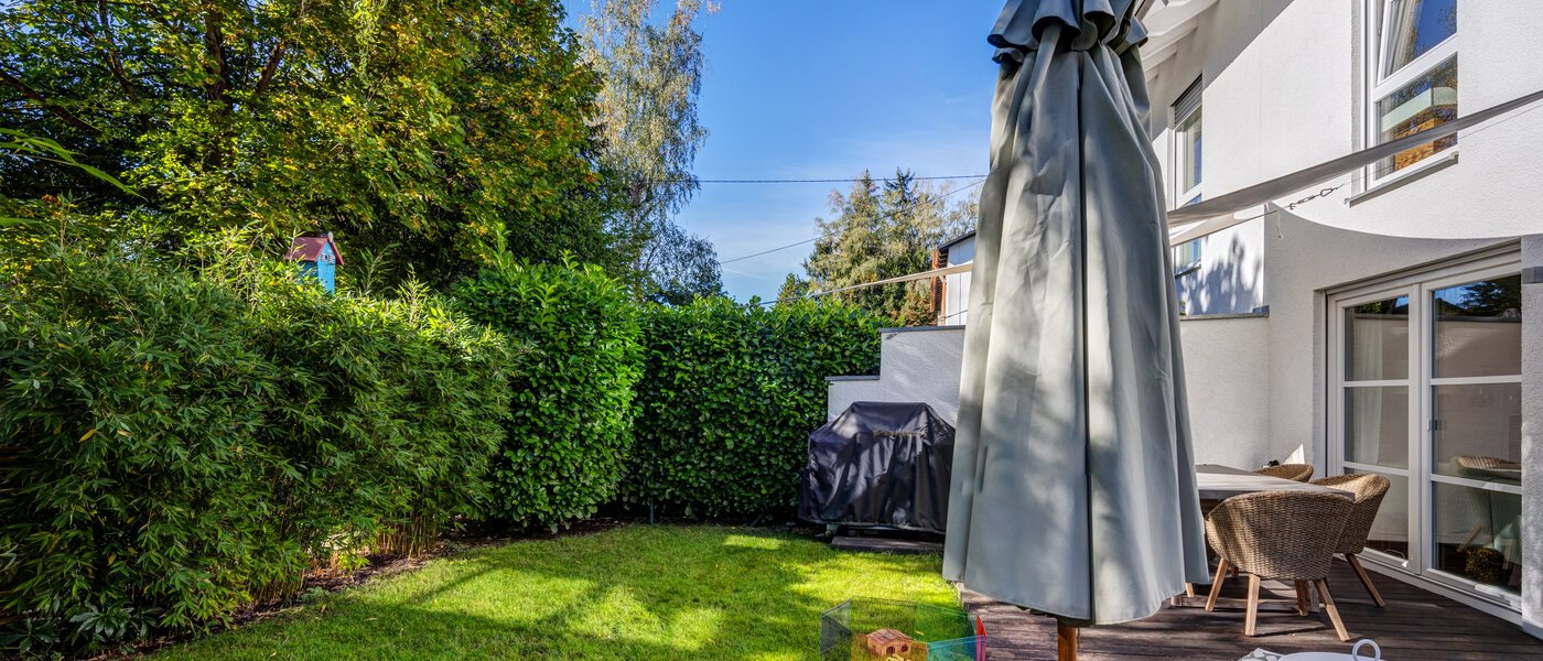 semi-detached house Ottobrunn 02 garden 14180