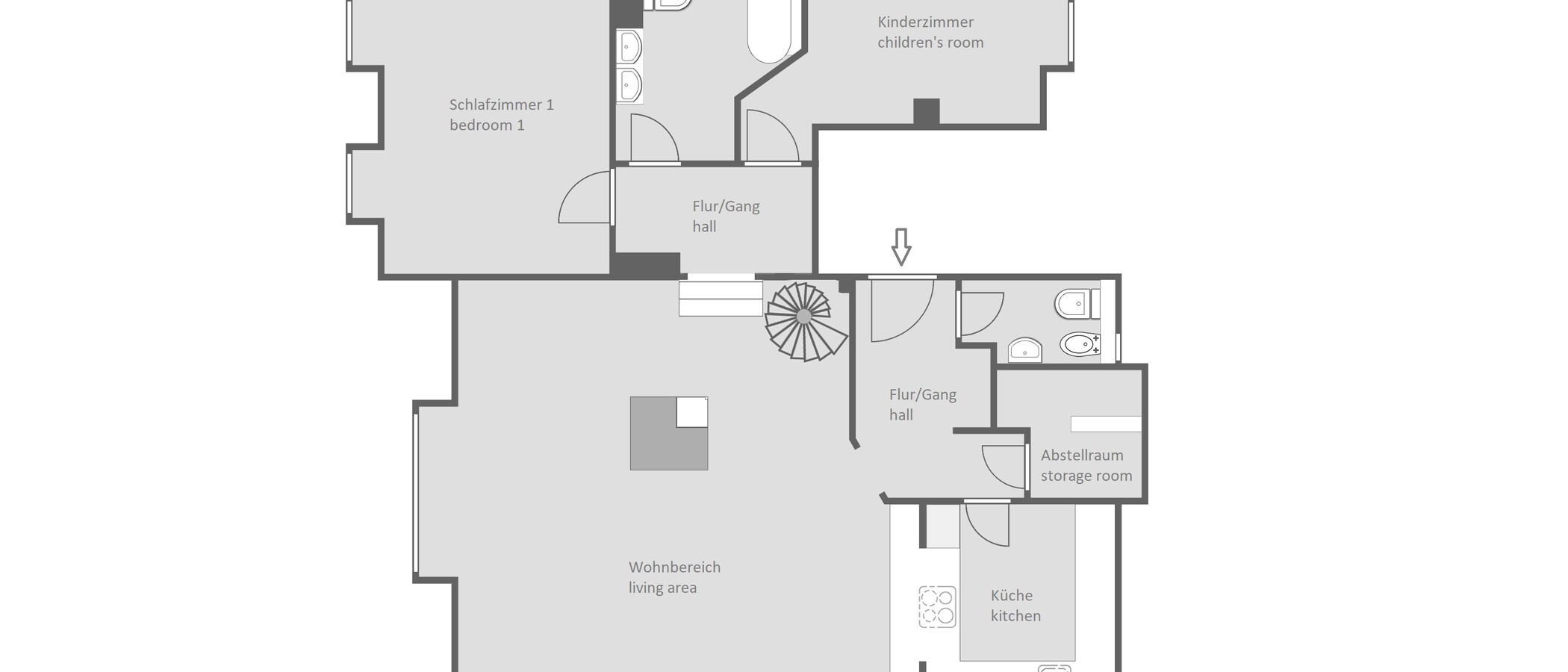 maisonette München Solln 01 floor plan 14193