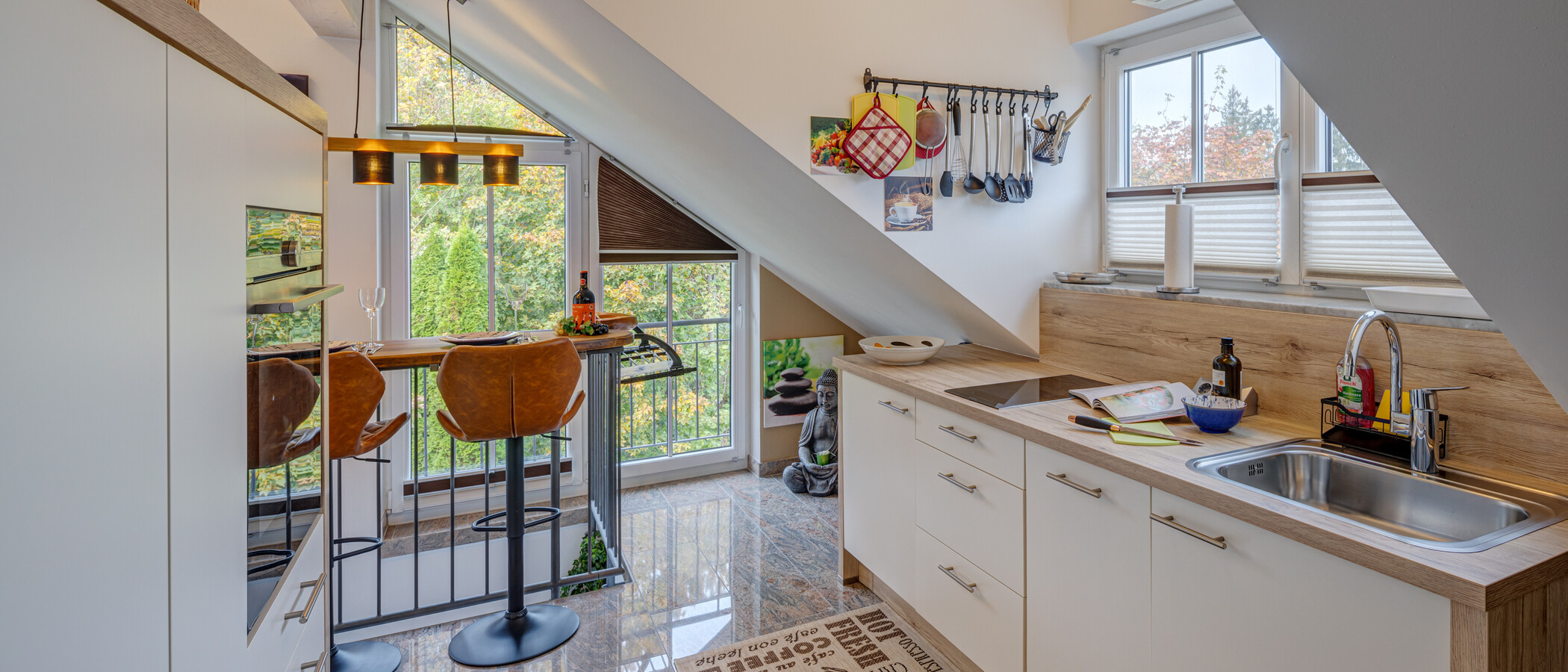 attic apartment München Waldperlach 01 kitchen 14206