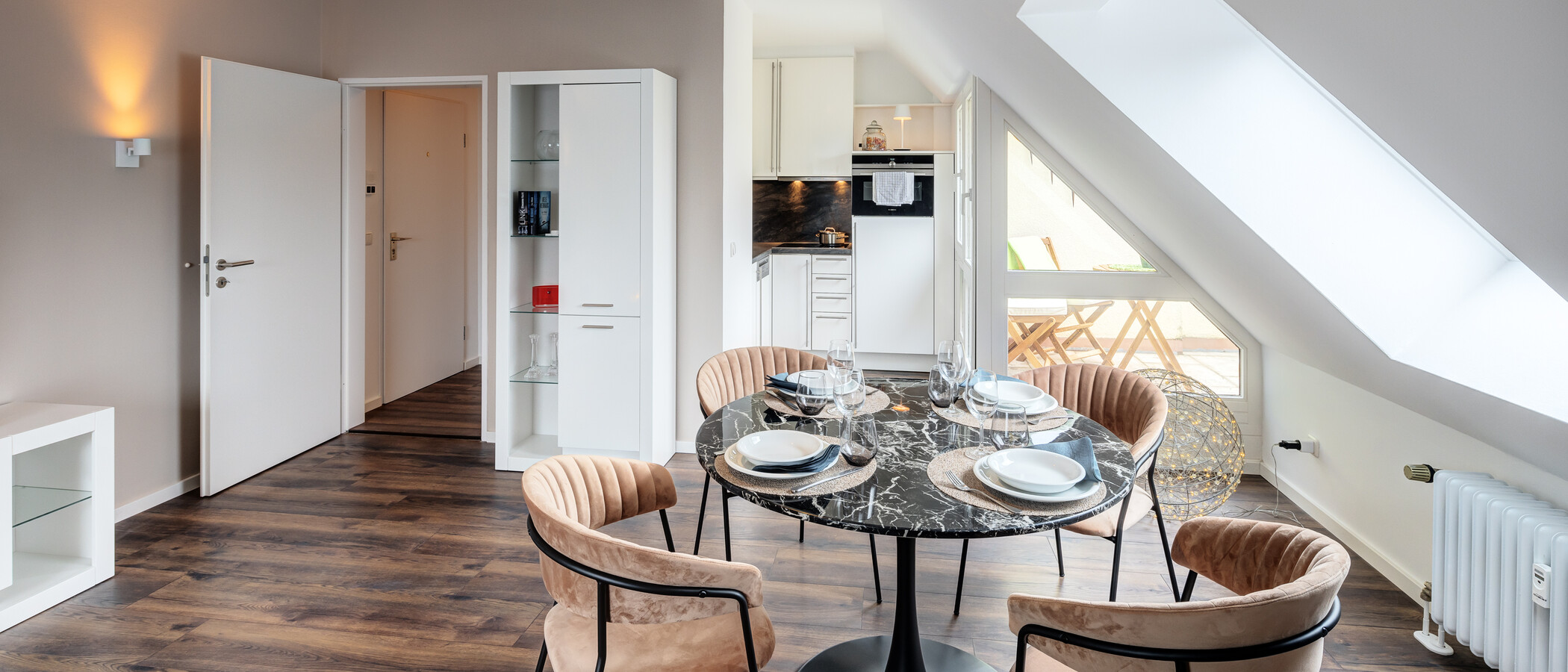 roof terrace apartment München Großhadern 03 living area 14211