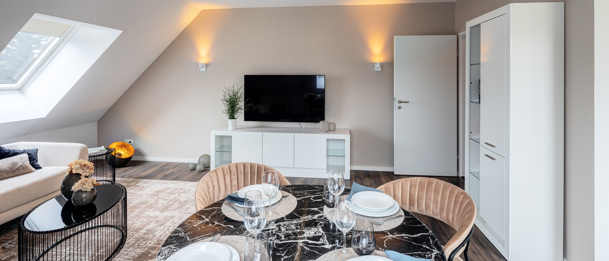 roof terrace apartment München Großhadern 05 living area 14211