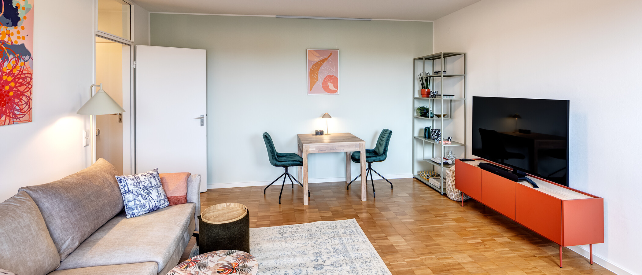 apartment München Schwabing (rechts der Leopoldstraße) 04 living room 14213