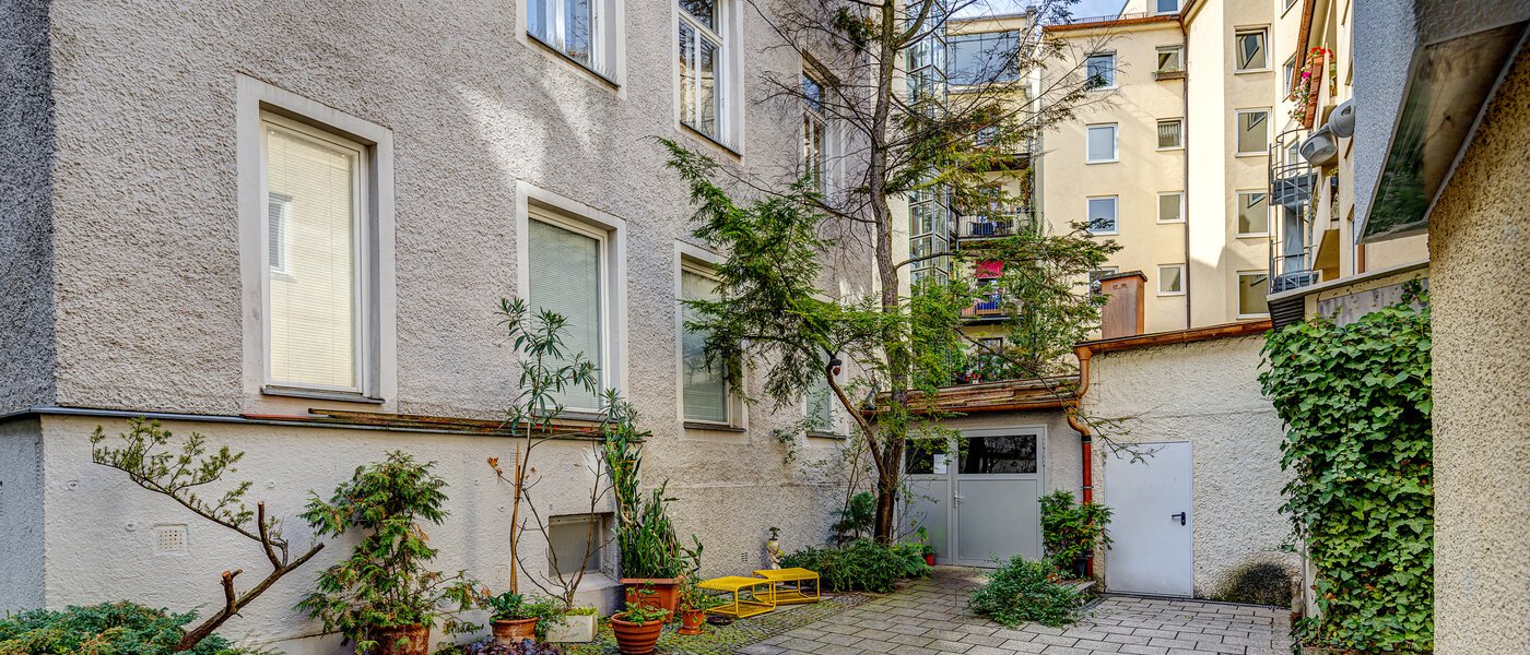 apartment München Lehel 02 inner courtyard  14214