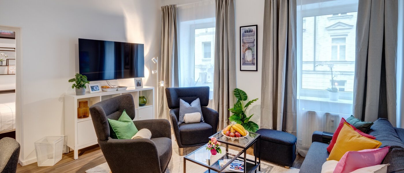 apartment München Lehel 01 living area 14214