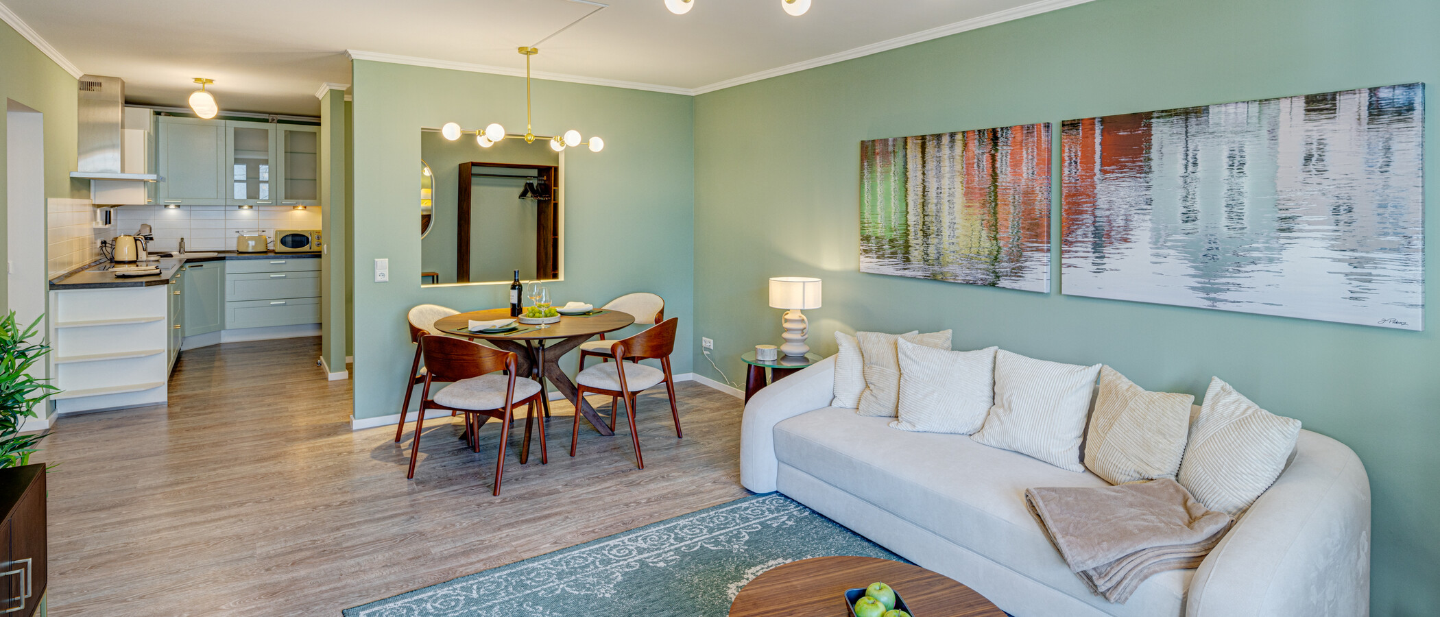 apartment München Schwanthalerhöhe 05 living area 14233