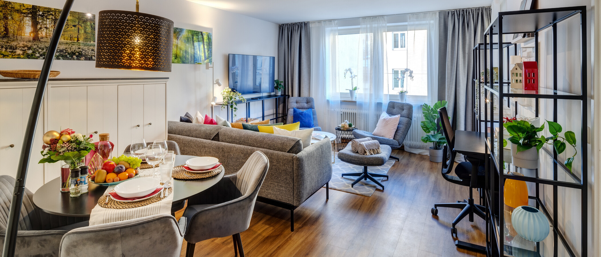apartment München Lehel 03 living area 14236