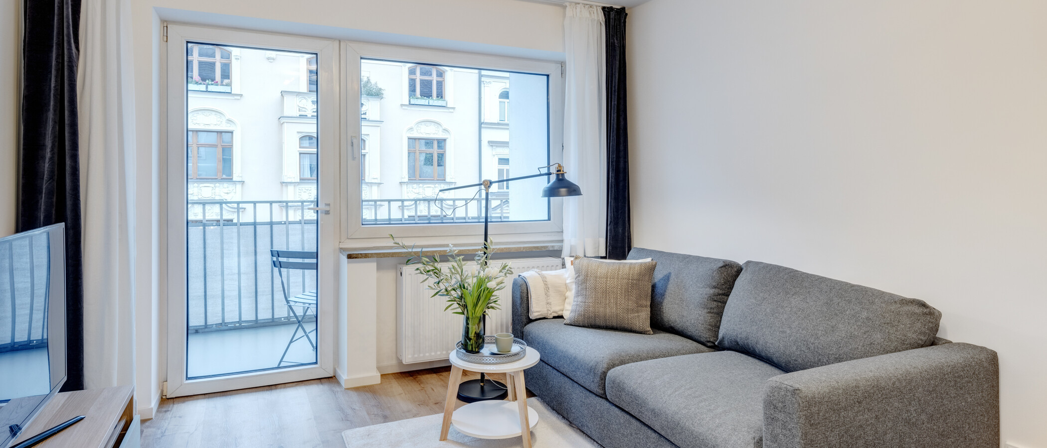 apartment München Maxvorstadt - Westen 01 living area 14247