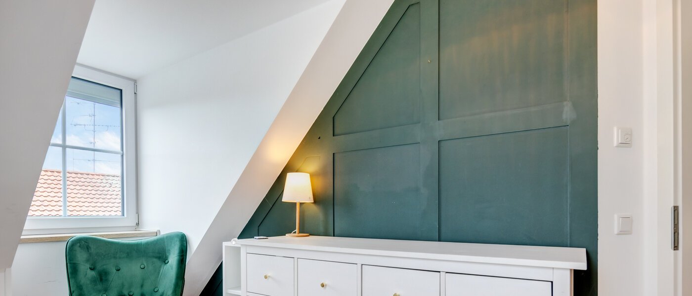 attic apartment München Fasangarten 03 2. bedroom 14268