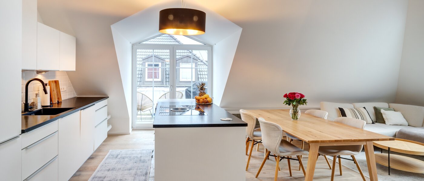 attic apartment München Fasangarten 03 living area 14268