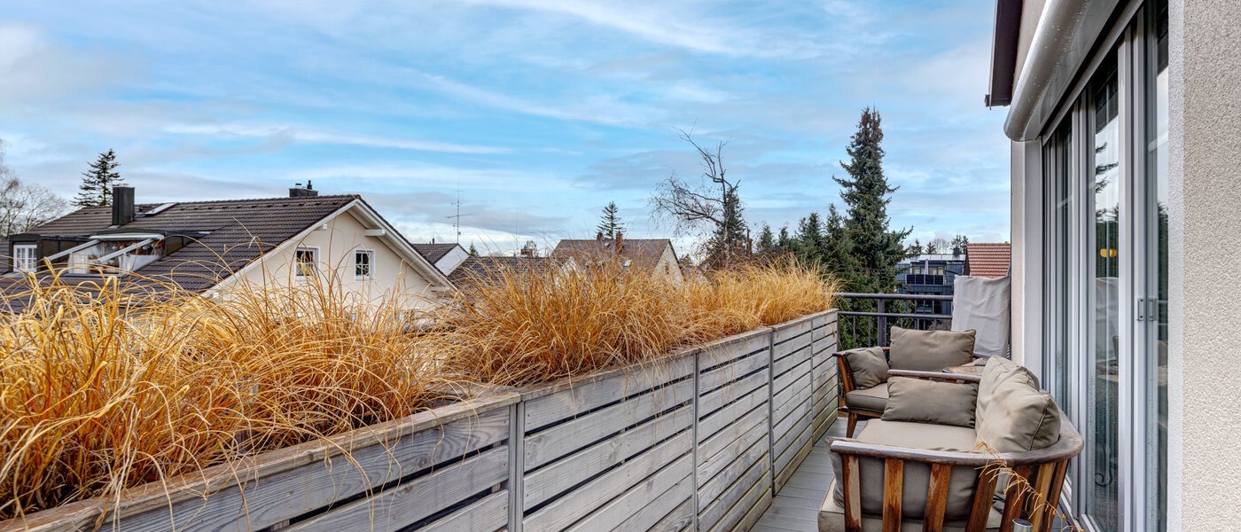 attic apartment München Fasangarten 01 1. balcony 14268