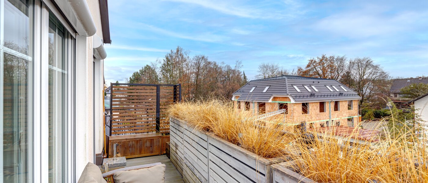attic apartment München Fasangarten 02 1. balcony 14268