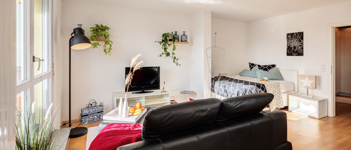 roof terrace apartment München Untermenzing 02 living area 14293