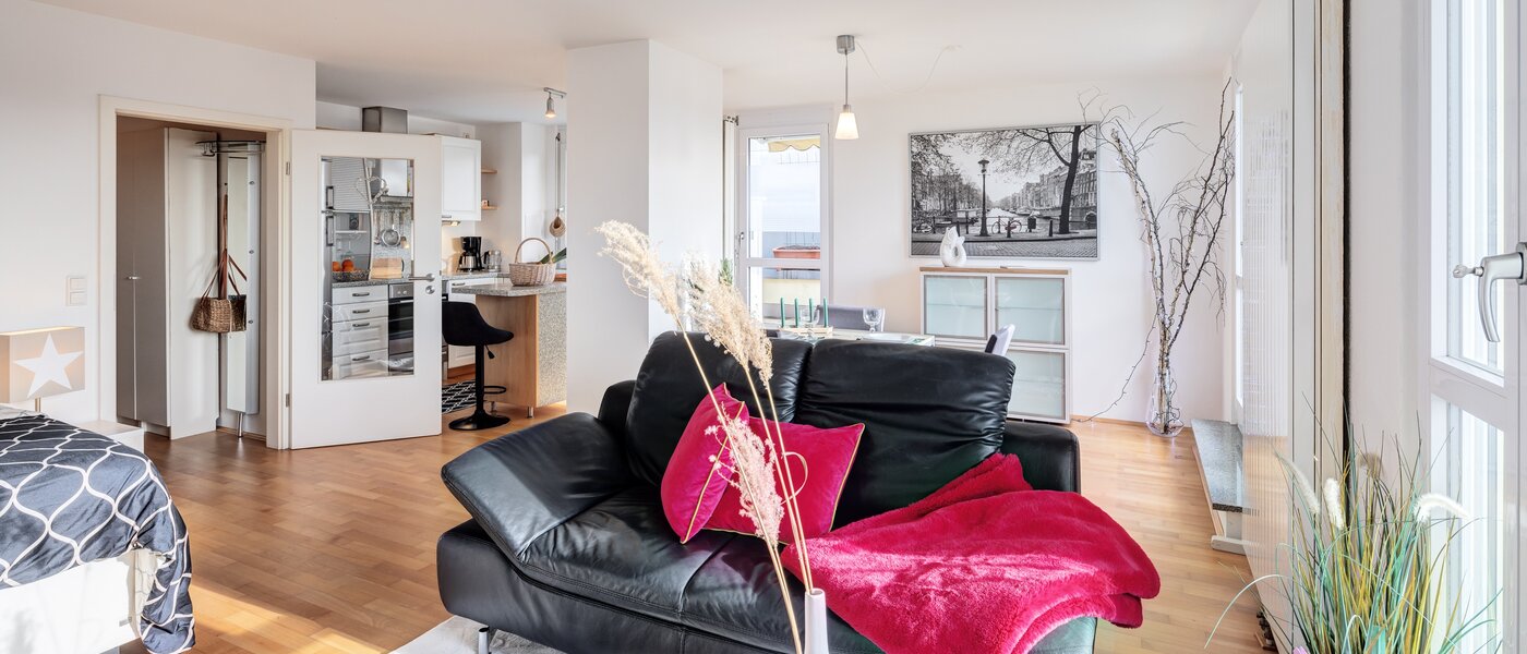 roof terrace apartment München Untermenzing 03 living area 14293